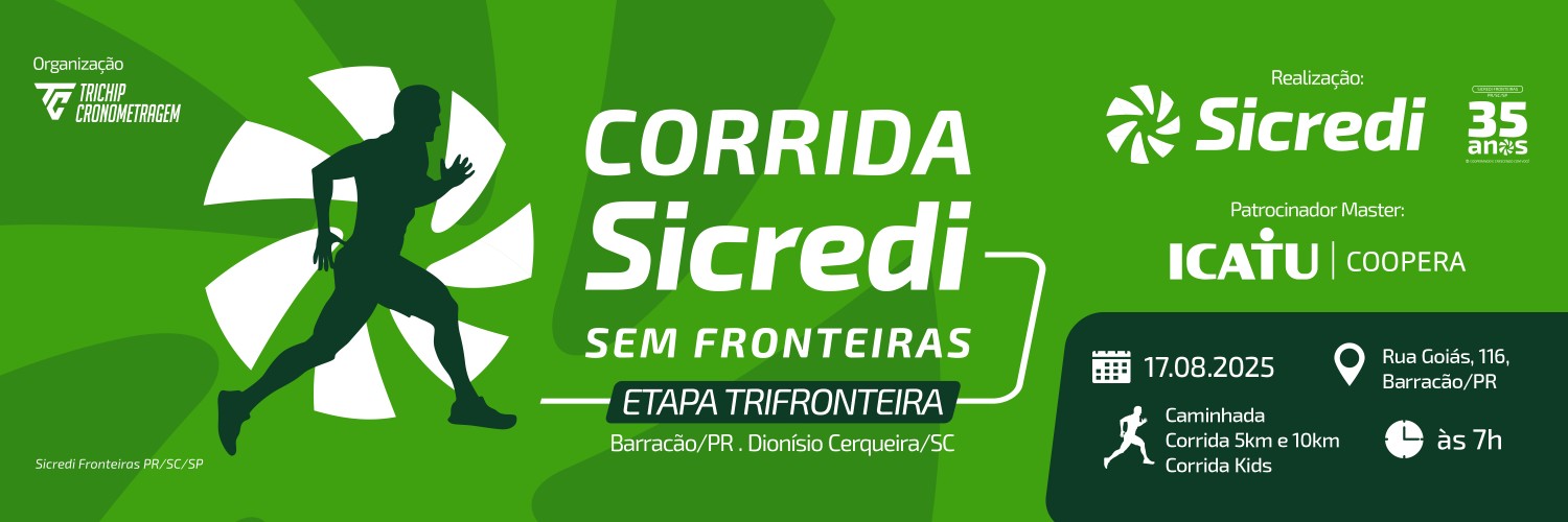 CORRIDA SICREDI SEM FRONTEIRAS